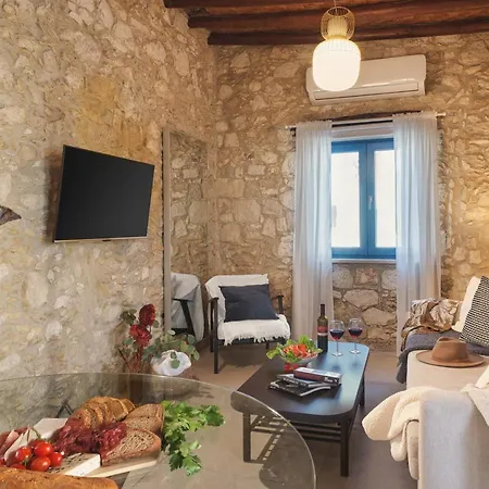 Country house Peristerona, Olive Manor Boutique Stone- Built For 8 People Close To Polis And Paphos